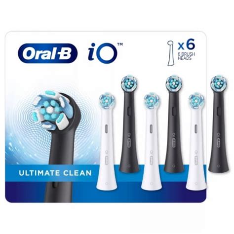 Oral B IO Series Electric Toothbrush Replacement Brush Heads 6 Count