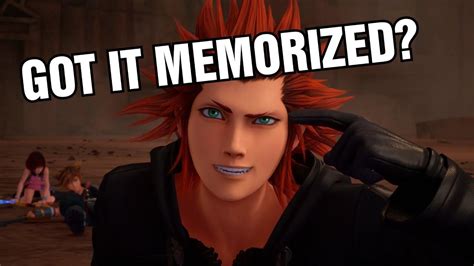 Every Got It Memorized In Kingdom Hearts YouTube