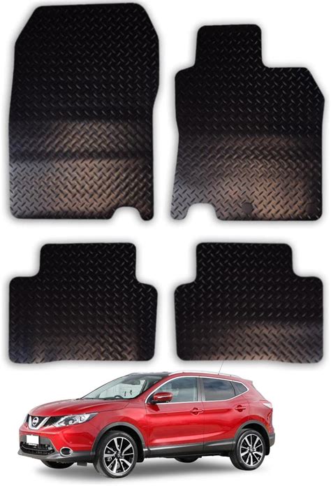 Car Mats For Nissan Qashqai Tailored Fit Rubber Floor Mat