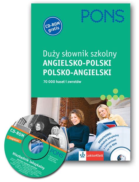 Pons Du Y S Ownik Szkolny Angielsko Polski Polsko Angielski