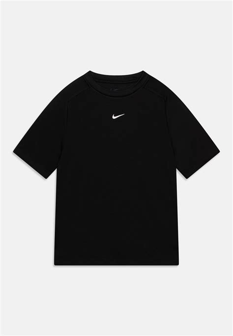 Nike Performance Df Multi Unisex Sports T Shirt Black White Black