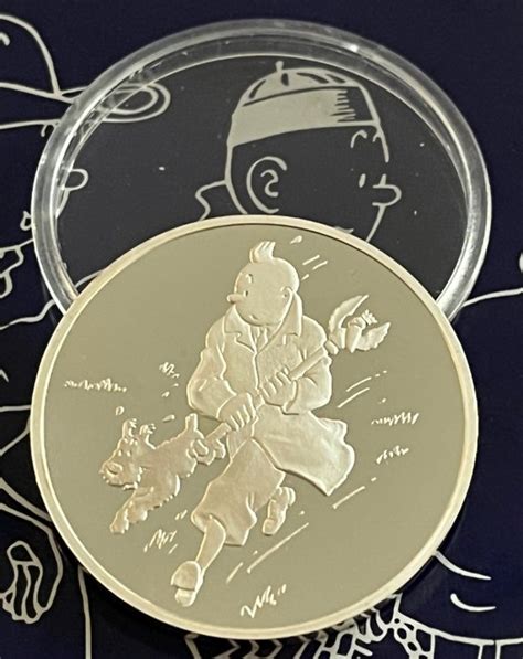 Tintin M Daille En Argent Monnaie De Paris Le Sceptre Catawiki