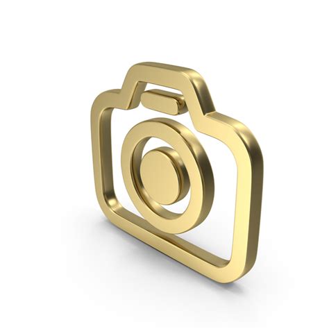Camera Logo Shape Gold PNG Images & PSDs for Download | PixelSquid ...
