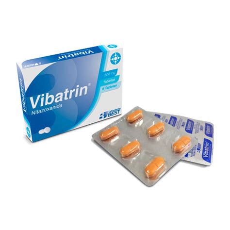 VIBATRIN 500 MG CAJA X 6 TABS Farmavida Droguería Online Salud y