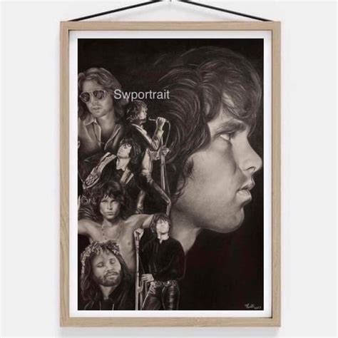 Jim Morrison Poster Etsy