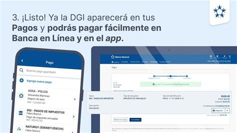 Realiza Tus Pagos A Dgi Desde Banca En L Nea O El App De Banco General