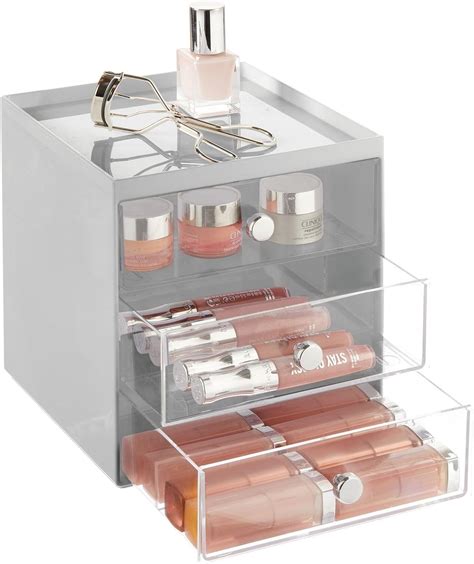 Mdesign Organiseur Maquillage Tiroirs Rangement Maquillage En