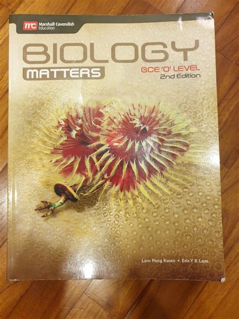 Biology Matters Textbook Hobbies And Toys Books And Magazines Textbooks