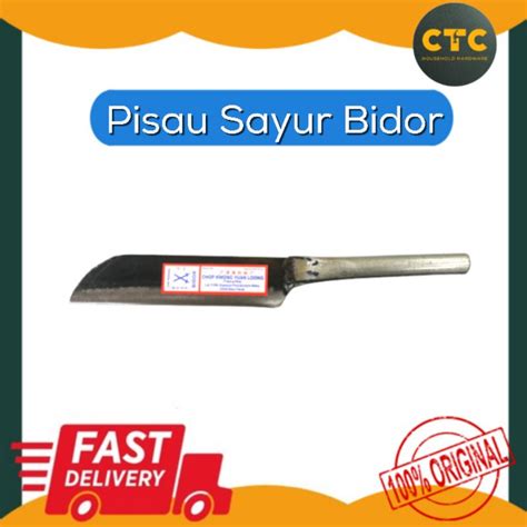 Vegetable Knife Pisau Sayur Bidor Kitchen Knife Pisau Potong