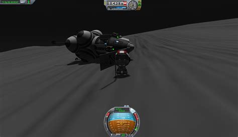 got my first kerbal to the mun but the landing was a little... rough : r/KerbalSpaceProgram