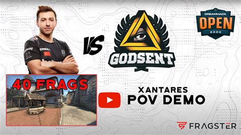 CS GO XANTARES Full POV Demo 40 Kills Inferno BIG Vs GODSENT