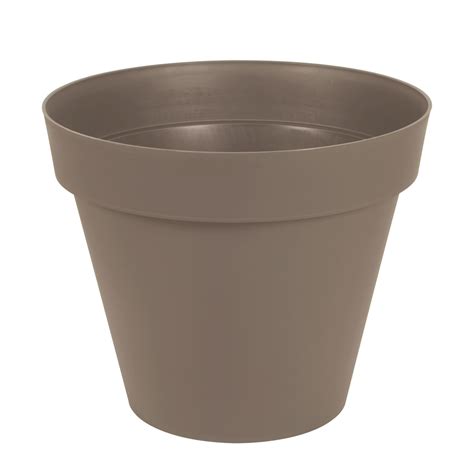 Pot Rond TOSCANE Ø 80 cm Pot géant pour extérieur 170 L EDA