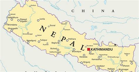 profil negara nepal letak geografis peta  agama mayoritas