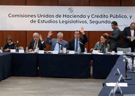 Comisiones Del Senado Aprueban La Ley De Ingresos De La Federación 2023