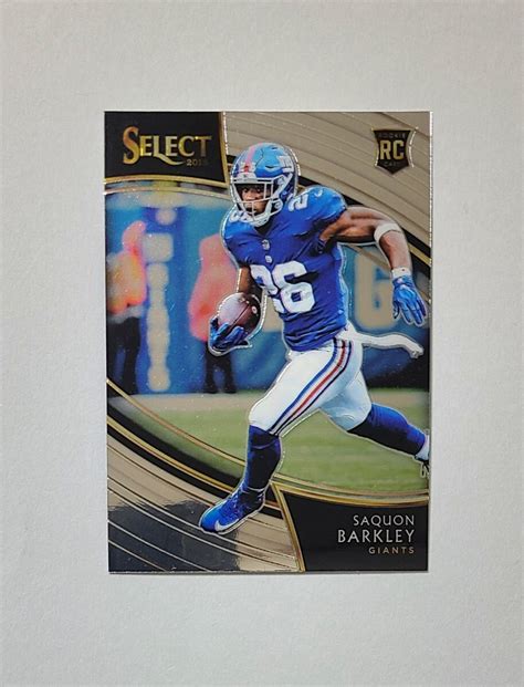 Yahoo オークション RC 2018 Panini SELECT Saquon Barkley Field Le