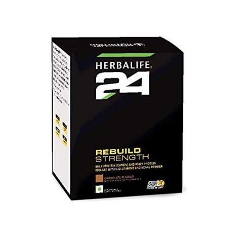 Herbalife Nutrition 24 Milk Protien Rebuild Strength Chocolate Flavor Powder In 500 Gm Price In