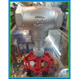 Jual Stop Kran Globe Valve Inch Kitz Ductile Iron K Ulir Drat Besi