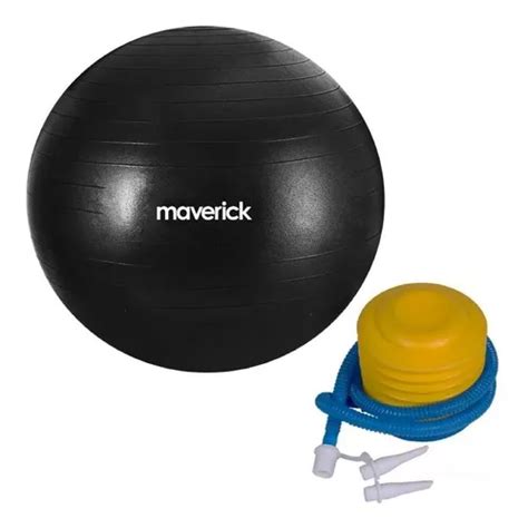 Pelota Yoga Esferodinamia Gym Pilates Inflador Maverick Cm Env O Gratis