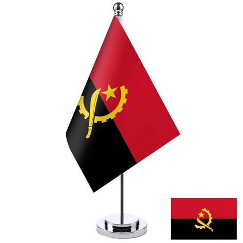 Angola Desk Flag Small Office Table Flag Flag Nation In 2024