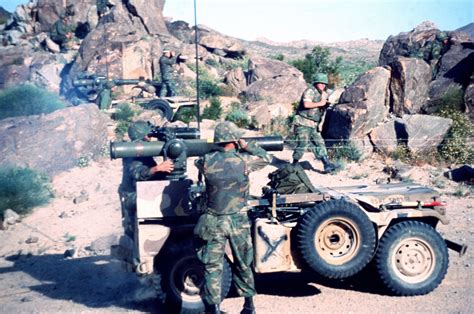 Marines Of The 3rd Battalion 6th Regiment Fire A Jeep Mounted Tube