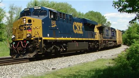 Csx Mixed Freight Train Youtube