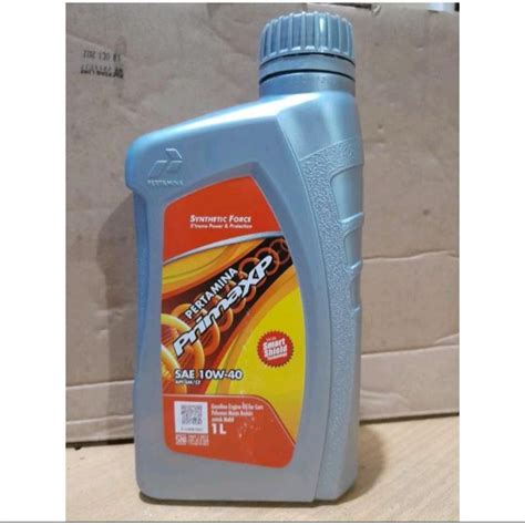 Jual Oli Pertamina Prima XP SAE 10W 40 1L Original Shopee Indonesia