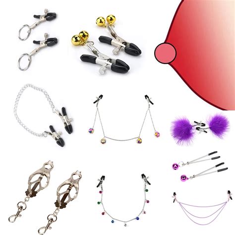 Nipple Clamps Sex Toys For Women Breast Masturbators Adult Games Slaves Bdsm Bondage Fetish