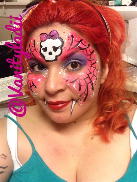 Monster High Face Paint Inspired By Another Post But I Couldn T Pin