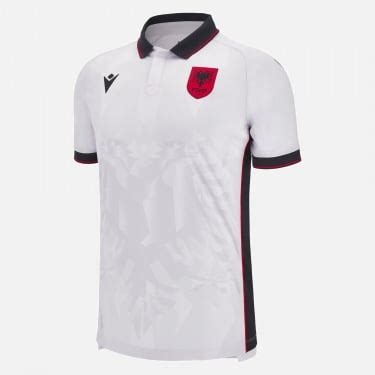 Auswärts Trikot Albanischen Nationalmannschaft FSHF 2023 24 senior