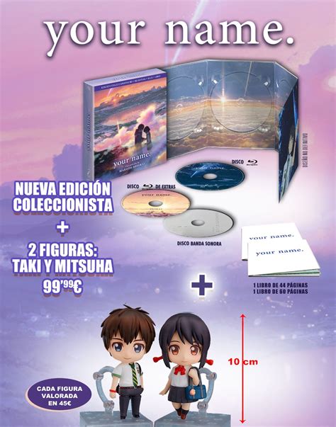 Selecta Visión lanza Your name Edición Coleccionista más dos figuras