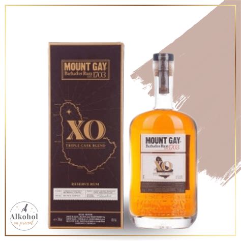 Rum Mount Gay Xo L Opakowanie Dobry Rum W Dobrej Cenie Alkohol Na Prezent