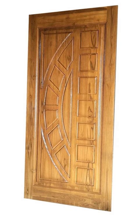 Exterior Burma Teak Wood Brown Door For Home At Rs 6500 Piece In