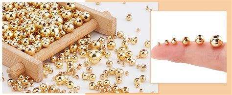 Amazon Ph Pandahall Pcs K Gold Spacers Beads Sizes Seamless