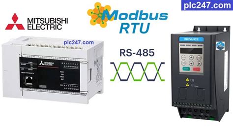 Mitsubishi Fx U Modbus Rtu Inovance Md Tutorial Plc