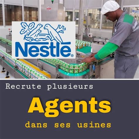 Nestl Ci Recrute Stagaires Emploi Emplois S N Gal