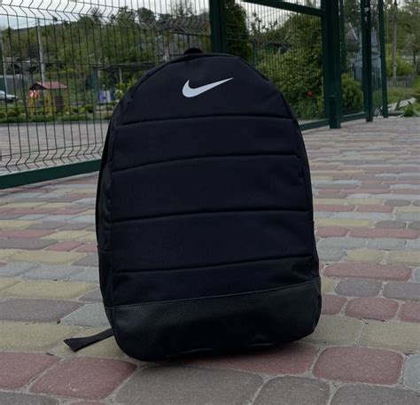 Спортивный городской рюкзак оригинал найк черный мужской чорний спорт ...