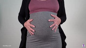 A Blonde Pregnant Housewife S Erotic And Sensual Striptease Session XNXX