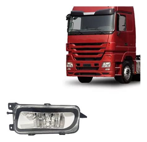 Farol Le Milha Neblina Auxiliar Mb Actros Frete Gr Tis