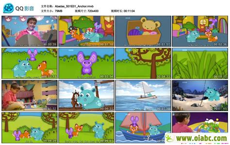 Bbc低幼动画 Cbeebies Abadas 全52集 英语发音英文字幕百度网盘下载 我爱abc