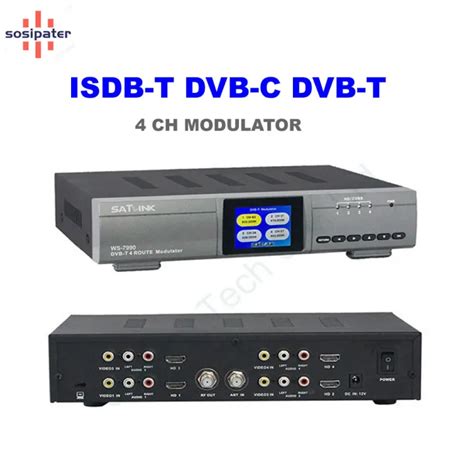 Hd To Dvb T Isdb T Dvb C Route Modulator Av Hd H Encoding Encoder