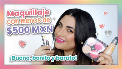 COMPRE MAQUILLAJE POR MENOS DE 500 PESOS Bissucosmetics YouTube