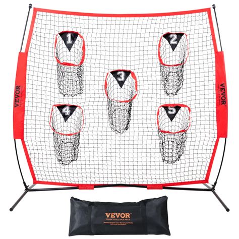 Vevor 6 X 6 Ft Football Trainer Throwing Net Training Throwing Target