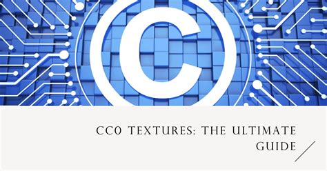 CC0 Textures Where To Find And How To Use Them