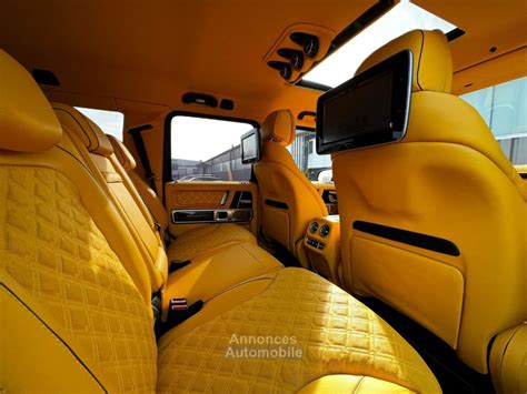 Introduce Imagen Classe G Brabus Interieur Orange Fr