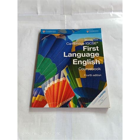 Jual BUKU CAMBRIDGE IGCSE FIRST LANGUAGE ENGLISH COURSEBOOK FOURTH