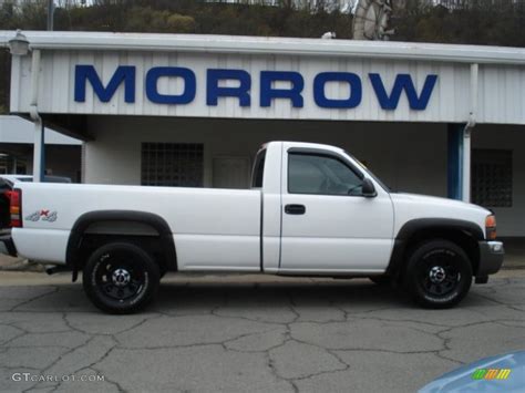 Summit White Gmc Sierra Regular Cab X Photo