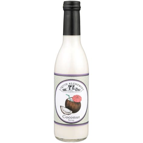 Liquid Alchemist Coconut Syrup 375ml Luekens Wine And Spirits