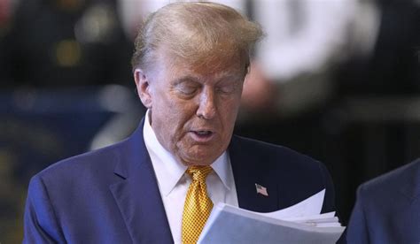 Donald Trump Reads From Charles Hurt Washington Times Columnist