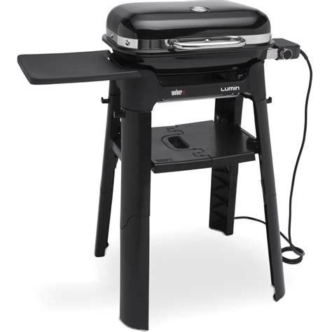 BARBECUE ELETTRICO WEBER LUMIN CON STAND Weber Barbecue Elettrici Il