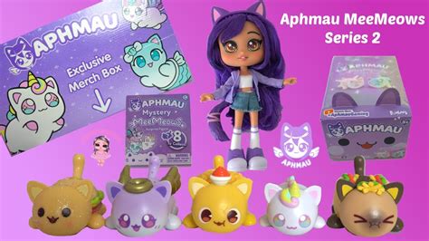 New Aphmau Exclusive Merch Mystery Meemeows Plush Series 2 And Doll